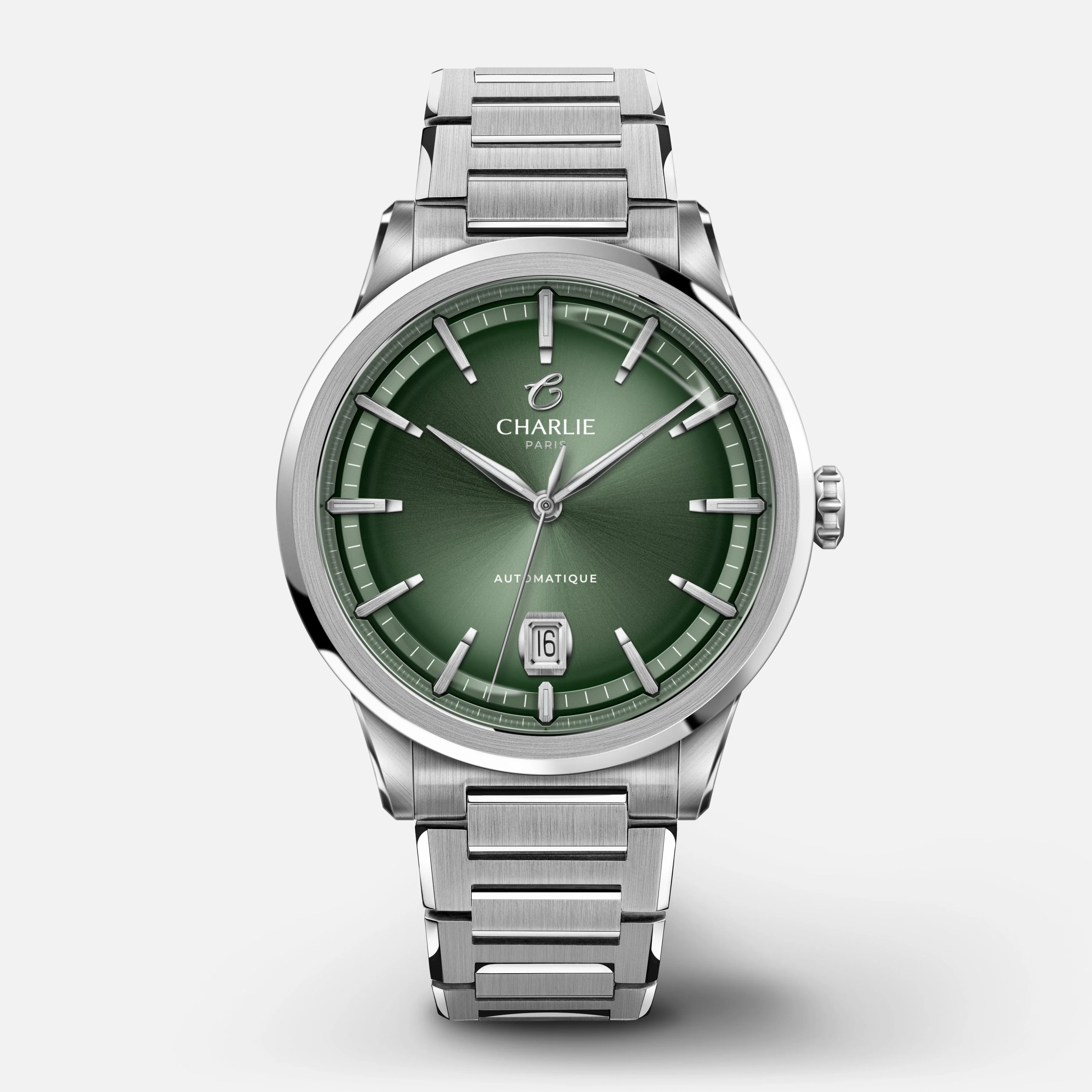 Montre homme bracelet acier