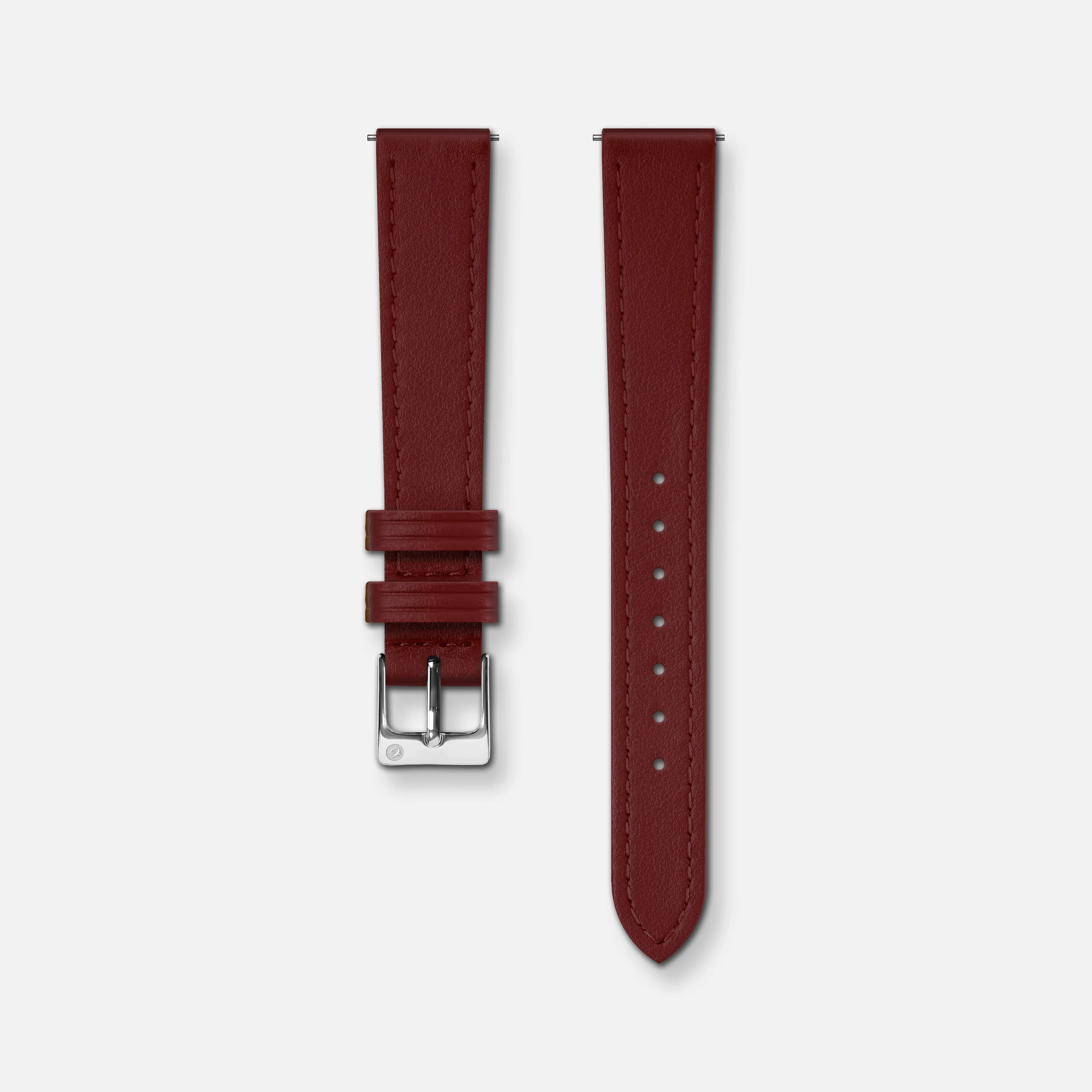 Bracelet cuir bordeaux 14mm - Image 5