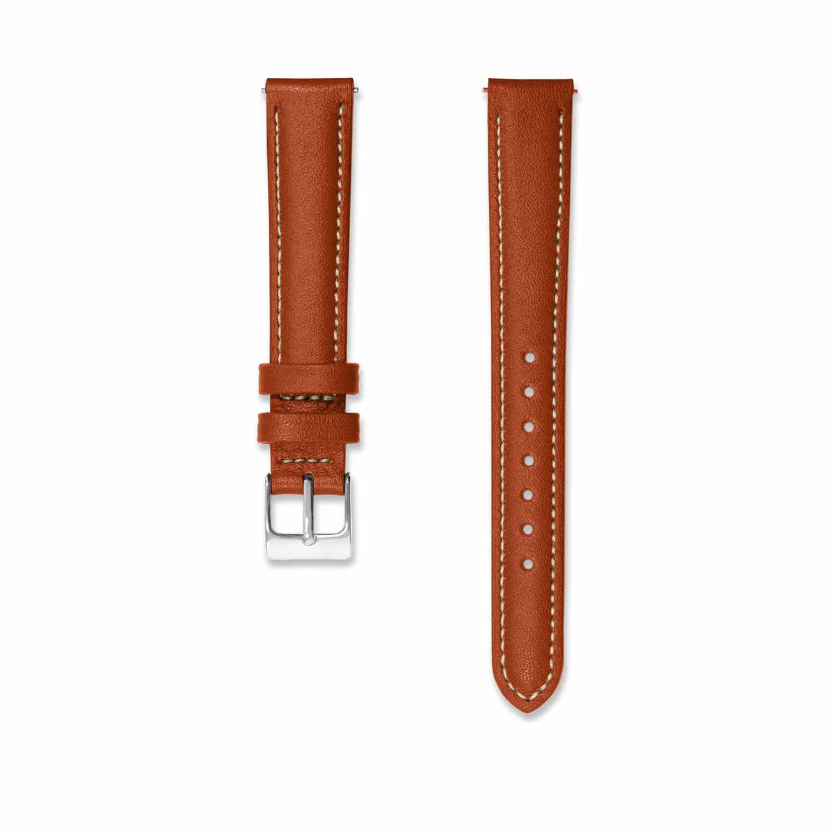 Bracelet cuir terracotta 14mm - Image 4