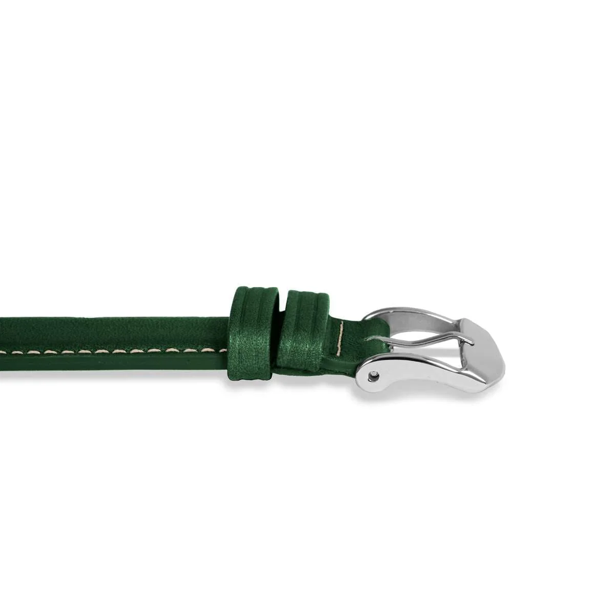 Bracelet cuir Vert 14mm - Image 3