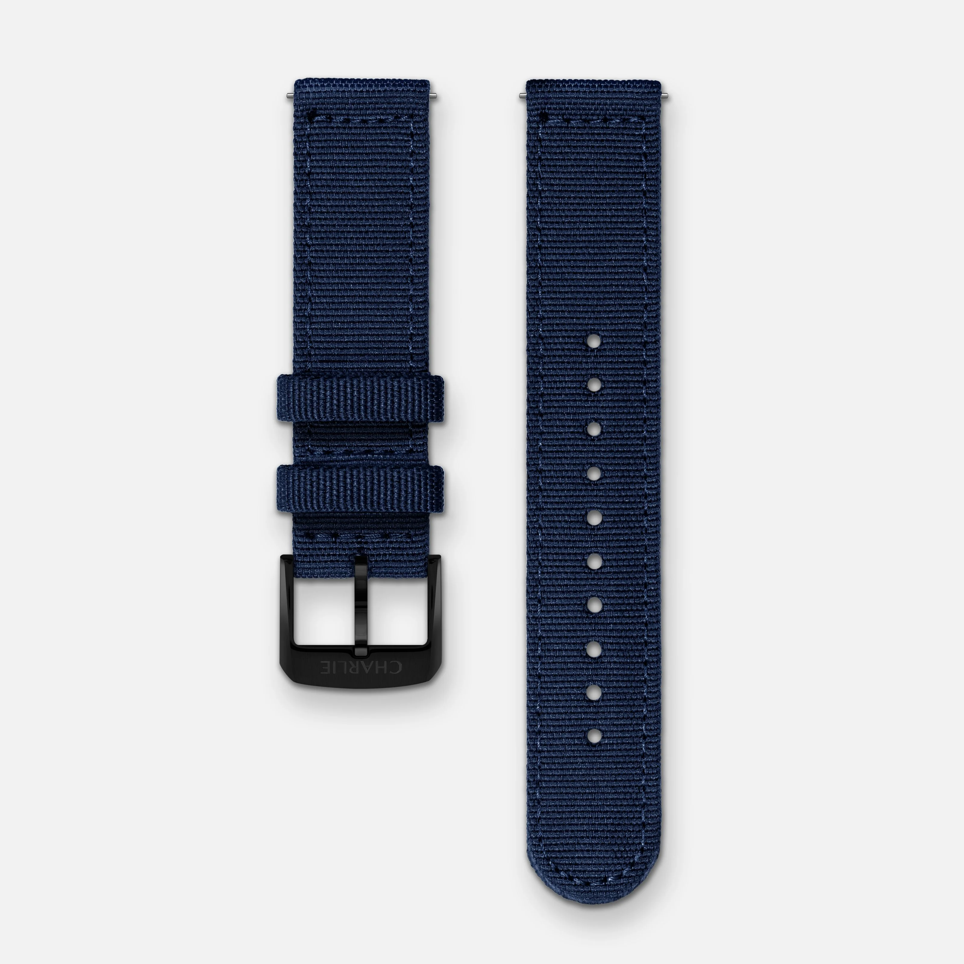 Bracelet Nylon Bleu 20mm - Image 3