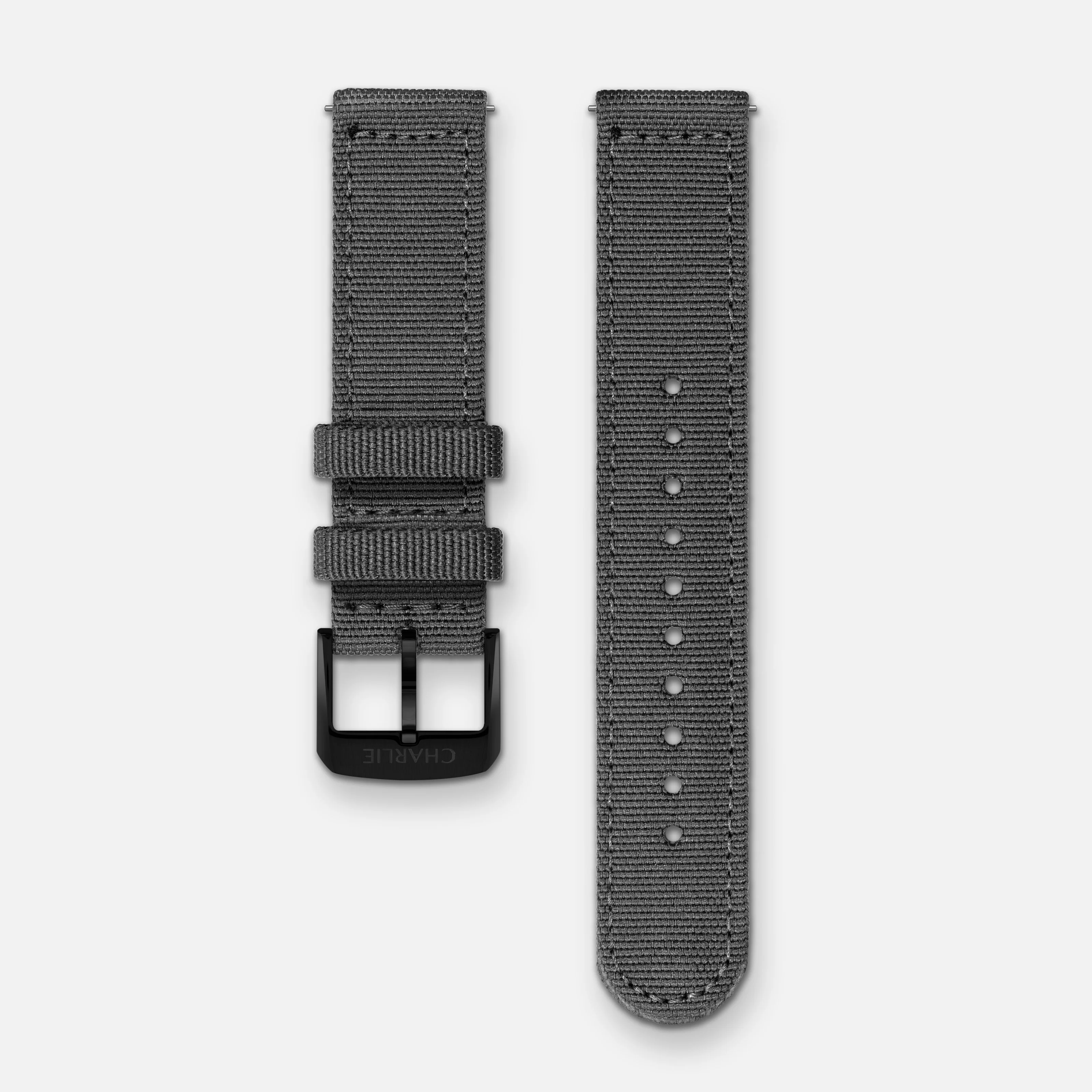 Bracelet Nylon Gris 20mm - Image 4