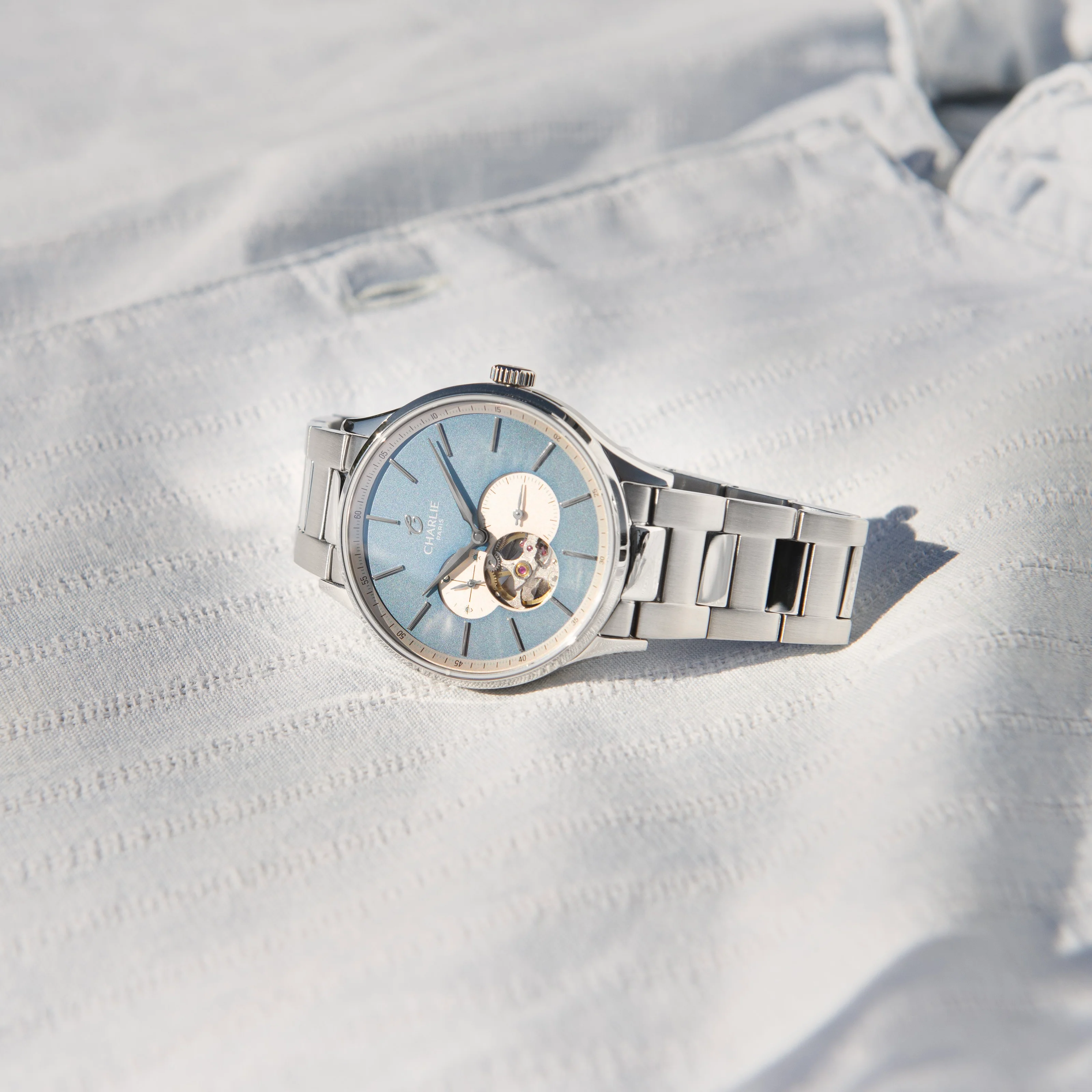 INITIAL - Cœur Ouvert - Summer Blue - Image 3
