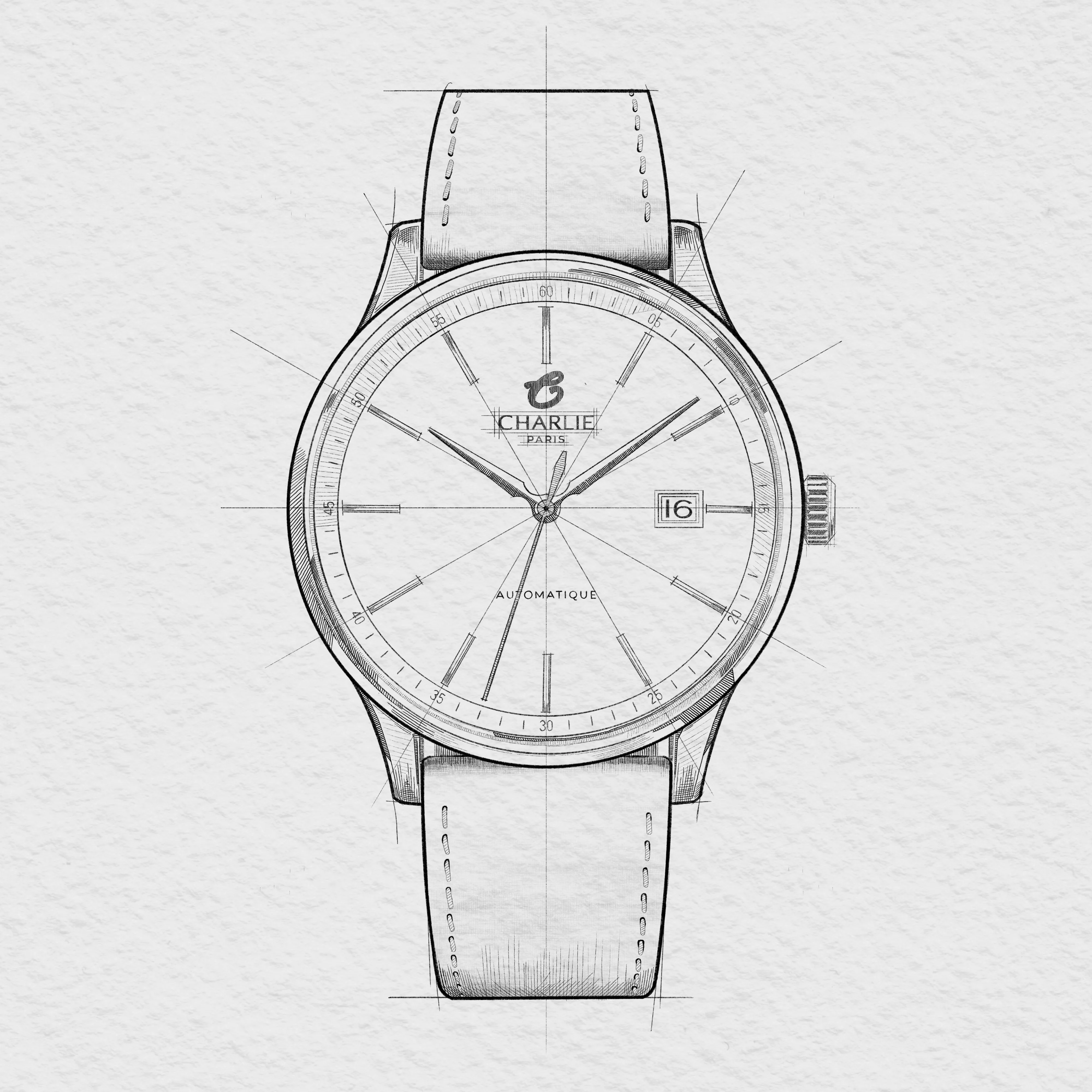 INITIAL - Slim - Doré rose - Image 3