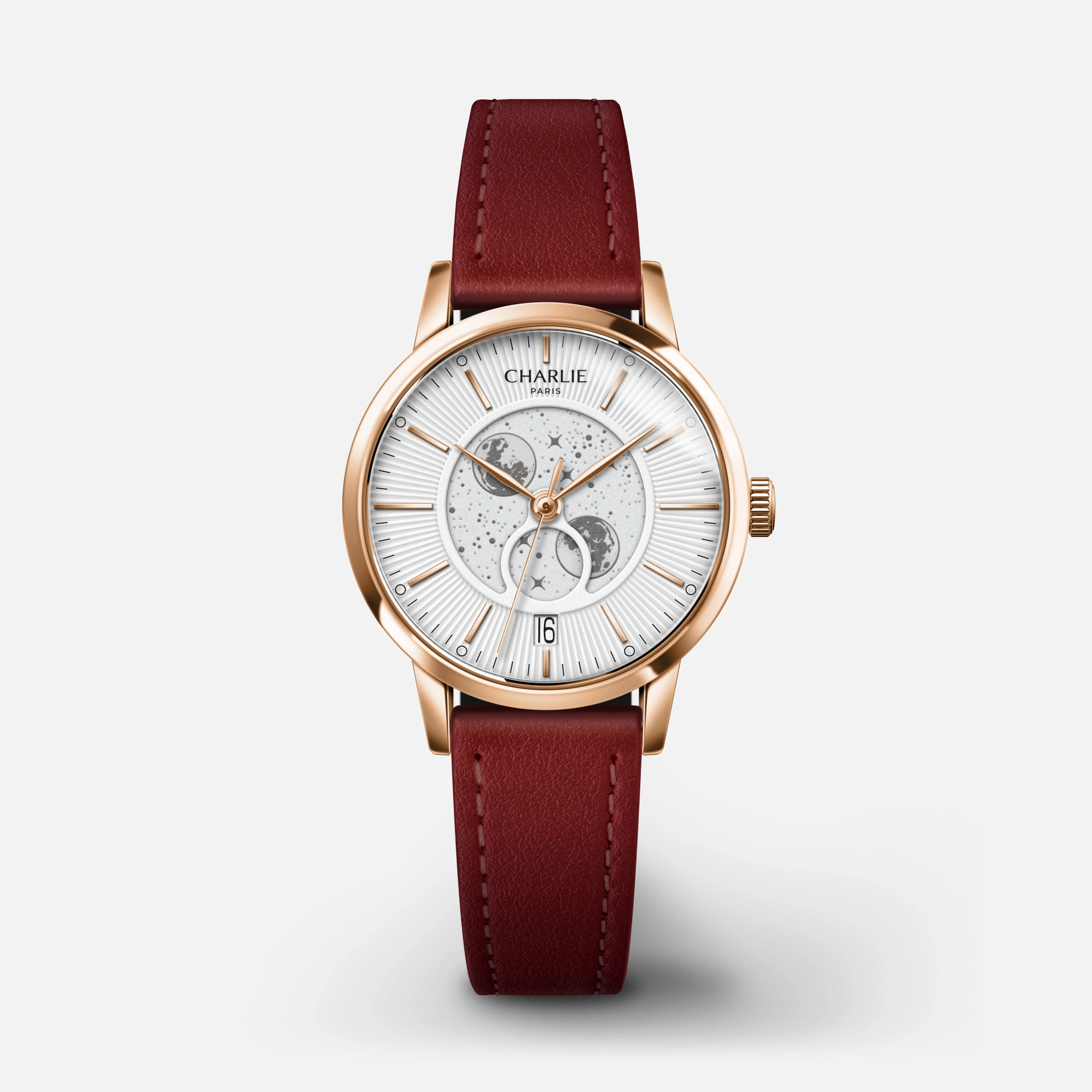 SULLY - Phase de Lune - Doré rose & Blanc - Image 13